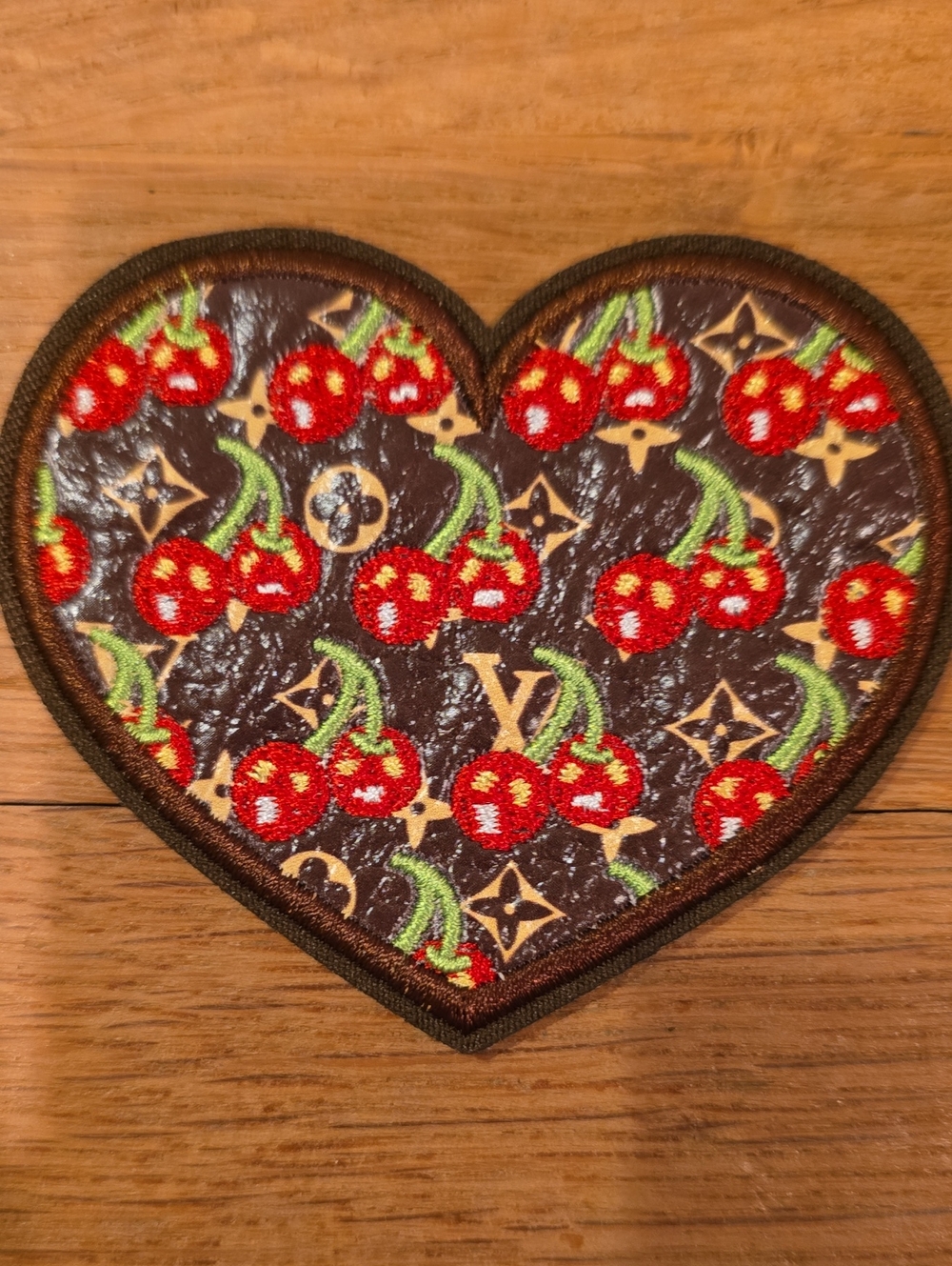 Heart Iron On Patch